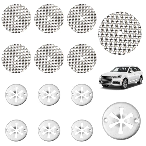 7Stks Hitzeschild Reparaturblech, 7Stks Metall Hitzeschutz Klemmscheibe, Hitzebeständiges Befestigung Hitzeschutzplatte, Auspuff Hitzeschild Clips, Hitzeschild Befestigungselemente für Auto
