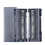 Präzisions-Schraubendreher-Set, Mini-Magnet-Schraubendreher-Set, 50-in-1-Schraubendreher-Set, Reparatur-Werkzeugsatz für Mobiltelefon, PC, Laptop, Uhr, Computer, Elektronik-Werkstätten, Brillenrepar