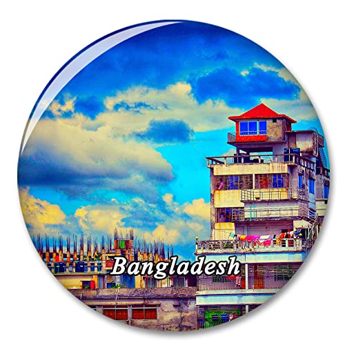 Bangladesch Kühlschrankmagnet Dekorativer Magnet Aufkleber Reise Souvenir Sammlung Tourist City Geschenk Whiteboard Küche