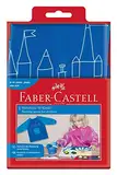 Faber-Castell 201203 - Kinder Malschürze, blau, Einheitsgröße, 1 Stück