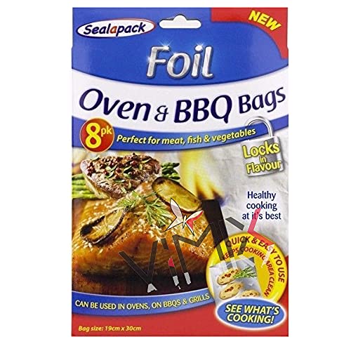 Sealapack 8 Beutel für Ofen und Grill.