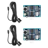 APKLVSR 2 Stück JSN-SR04T Integrated ultrasonic Ranging Modul, JSN-SR04T Abstandsmesswandler Sensor Modul,Ultraschall Abstandssensor mit Waterproof Ultrasonic Sensor Module