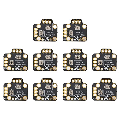 10 Stück Joystick Drift Repair Board, Gamepad 3D Analog Joystick Drift Fix Mod für, PS5 Controller, für ONE, für Series S, für Series X