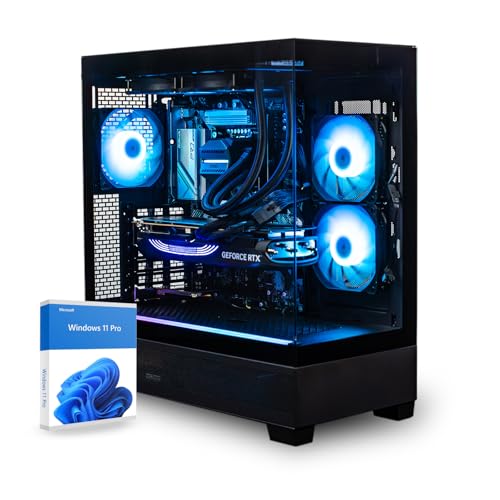 dcl24 Highend Streaming PC Ultra 9 285K, RTX5080, 64GB RAM, 2TB SSD, Gamer mit 24x3.7 GHz, WLAN, Windows 11 Pro Gaming für Streamer [20317]