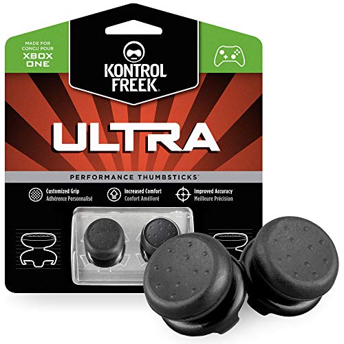 KontrolFreek Ultra für Xbox One und Xbox Series X Controller | Performance Thumbsticks | 2 x Hoch Konkav | Schwarz