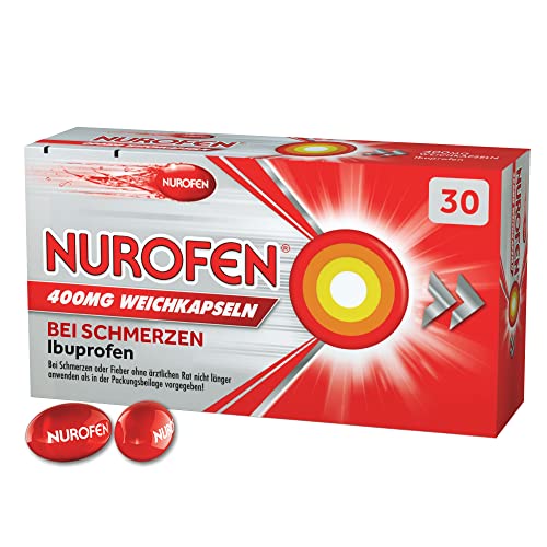 NUROFEN 400 mg Weichkapseln bei Schmerzen oder Fieber, 30 St. Kapseln