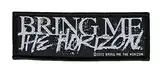 Bring Me The Horizon Horror Logo Aufnäher BMTH Patch Gewebt & Lizenziert !!