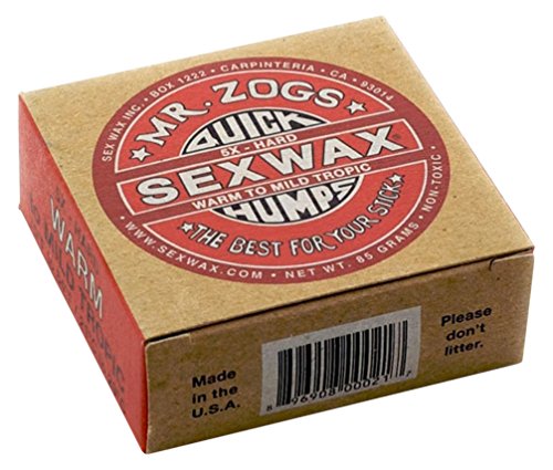 Sex Wax Surf Wax Quick Humps red twardy wosk do surfowania