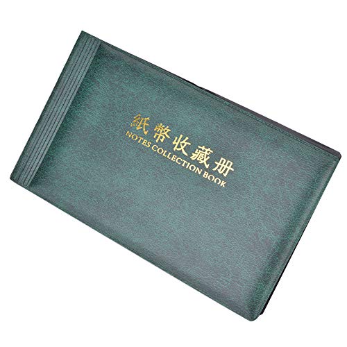Papiersammelsbuchhalter, Langfristige Lagerung ohne Knacken, Kapazität: 30 Seiten, 60 Seiten, Transparente Taschen für Banknoten, Ausreichende Kapazität, Einzigartiges Design, Schwarzpapier