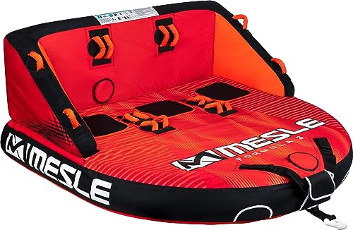 Mesle Funtube Formula, 2-4 Personen Tube Wassersport, Couch Wasserreifen aufblasbar, Towable Tube für Kinder & Erwachsene, Schleppring für Boot & Jetski, Wasserring zum Ziehen