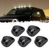 HOCOLO 5 x 12 LEDs, bernsteinfarbene LED-Kabinenmarkierungsleuchten, für Ford Dodge Truck SUV Pickup