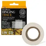 Lineco Self-Adhesive Mounting/Hinging Tissue 2.5cm by 35 feet Dispenser Box