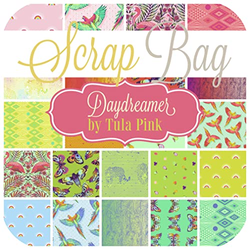 Daydreamer Schrotttasche (ca. 1,8 m) von Tula Pink für Free Spirit 2 Yards DIY Quiltstoff