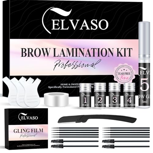 Augenbrauen Lifting Set, DIY Brow Lifting Set für Ihre Brauen zu Hause, Sofortiges Professionelles Brow Lamination Kit für Vollere Augenbrauen, Einfach zu Verwenden und Lang Anhaltende Ergebnisse