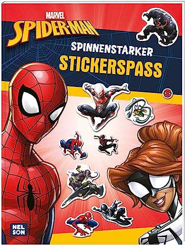 Spider-Man: Spinnenstarker Stickerspaß: Mit tollen Stickern und Spider-Man-Maske zum Selbstbasteln | Für Superhelden-Fans ab 4 Jahren (MARVEL)