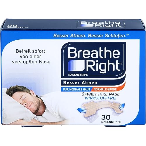 BESSER Atmen Breathe Right Nasenpfl.normal beige 30 St