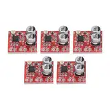 5 Stück DC4V‑12V Mikrofonverstärker Modul LM386 Verstärker Platine mit Einstellbarer Verstärkung für Elektretmikrofon