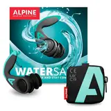 Alpine WaterSafe Pro – Surf- und Schwimmstöpsel für Erwachsene – Wasserdicht – Komfortabel – Guter Sitz – Für Wassersport geeignet – Wiederverwendbar – Größen M und L – 1 Paar