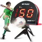 NET PLAYZ Unisex, Teenager Nis022132021 Smart Pro Soccer Speed Radar, Schwarz, 16X11.5X17cm