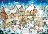 Ravensburger Puzzle 12001271 - 50-jähriges Jubiläum: Weihnachtsdorf Limited Edition - 1000 Teile Puzzle für Erwachsene und Kinder ab 14 Jahren, Weihnachts-Puzzle