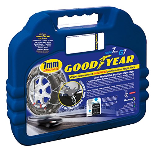 Goodyear 77955 Schneeketten 7 mm für auto, Größe 100