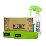 Mistify Natürlicher Bildschirmreiniger - 500ml Screen Cleaner. Display Reiniger mit 2 Mikrofasertüchern und Bürste [Laptop, PC, Monitor, Touchscreen, Tablet, Smartphone, TV, TFT, LCD, LED, Plasma ]