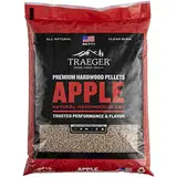 Traeger Hartholz Pellets Apfel (Apple) 9 kg - Räuchern Smoken Chips