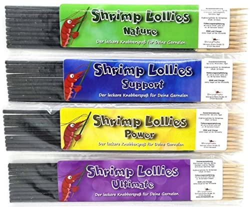 Schmitt Aquaristik Shrimp-Lollies-Set mittel (4x10 Stück = 40 Stück)