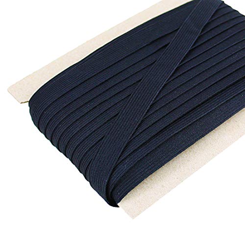 tukan-tex Gummiband 15mm breit Schwarz 25 Meter DIY (Schwarz, 15 mm) DIY Elastisches Band für Nähen und Haushalt Handwerk
