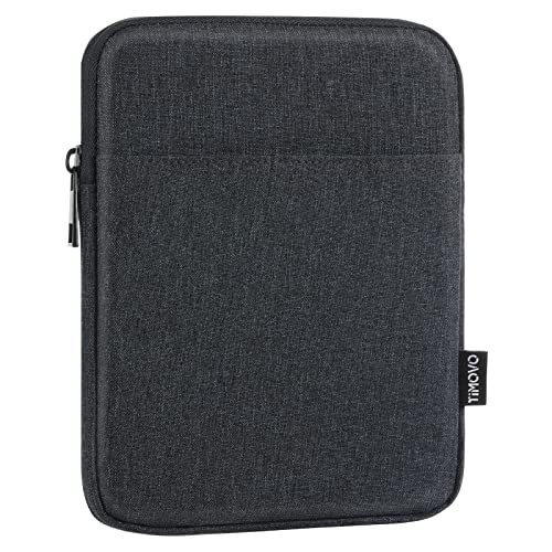 TiMOVO 6-7 Zoll Sleeve Hülle Kompatibel mit Kindle 2022 Kindle Paperwhite 11.Gen 2021/Kindle 10.Gen 2019, Kindle Oasis 2019/2017, E-Reader Kindle(8.Gen 2016) Schutzbeutel mit klein Tasche, Space Grau