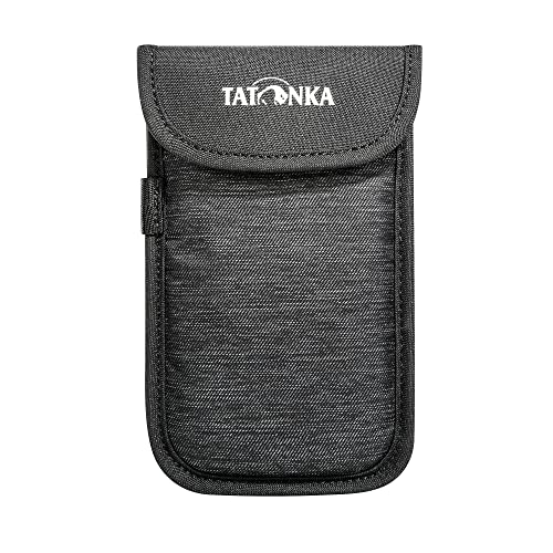 Handyhülle Tatonka Smartphone Case XL (15 x 8 cm) - Rundum gepolsterte Schutzhülle fürs Handy mit Klettverschluss-Deckel - Innenmaße: 15 x 8 cm,1 Stück