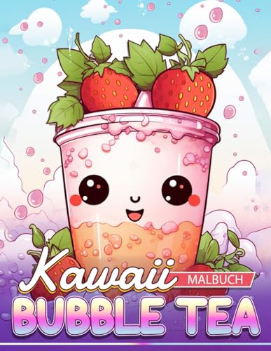 Kawaii Bubble Tea Malbuch