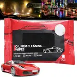 Wipes for Quick Cleaning of Oil Film, Auto Glass Oil Film Removal Wipes, Car Glass Oil Film Cleaning Wipes, Multifunctional Cleaning Wipes, Auto Cleaning Wipes, Automotive Oil Film Cleaning Wipes (1)