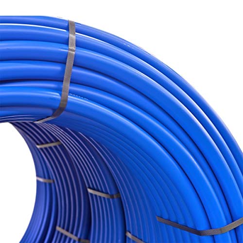 PE 100 PN16 RC Trinkwasserrohr 25 mm 3/4" 50m für Gartenbewässerung, Wasserrohr Schlauch Schwarz nach DIN EN 12201 gemäß DVGW für Pool, Haus und Garten