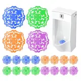 16Stück Urinalsieb Mit Duft, Pissoirsieb, Urinal Duft, Urinalsieb Mit Duft, Urinalsieb Spritzschutz, UrinalSieb, Für Badezimmerbüro, Stadien, Internet-Caféusw, Hotels Usw(blau grün lila gelb 20g)