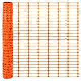 VOSS.farming PowerOFF 50m Classic Begrenzungszaun, Höhe 120cm - 120x40mm, Absperrzaun, Kunststoffzaun, orange