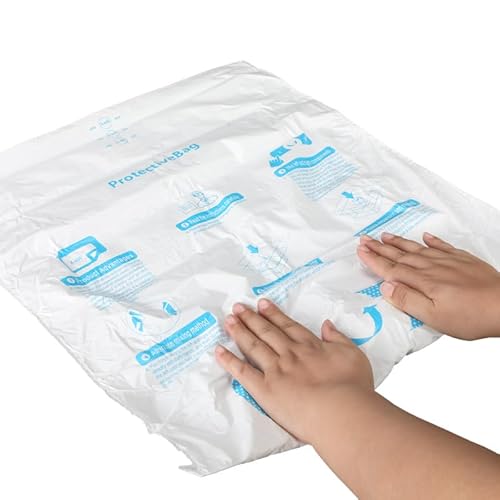 Umail 2 Packungen Expanding Foam Bags, Expandable Foam Packing Material, Packaging Foam & Packing Bags For Shipping, 14" x 16" Quick Expanding Foam Bag