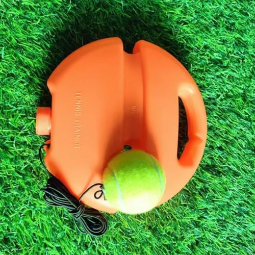 Mineup Tennis-Trainer Tennistrainer Set, Trainer Baseboard mit 3 Rebound Ball, Selbststudium Übungs-Trainingswerkzeug Tennistrainingsausrüstung, Tennis Trainer für Erwachsene Kinder Spieler Anfänger