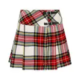 Tartanista Damen Mini-Kilt-Rock 42 cm (16,5") Länge Dress Stewart 38