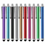 Stylus Pen [10er Pack] Universelle kapazitive Touchscreen-Stifte für Tablets, iPad Mini, iPad Pro, iPad Air, Smartphones, Samsung Galaxy - Mehrere Farben