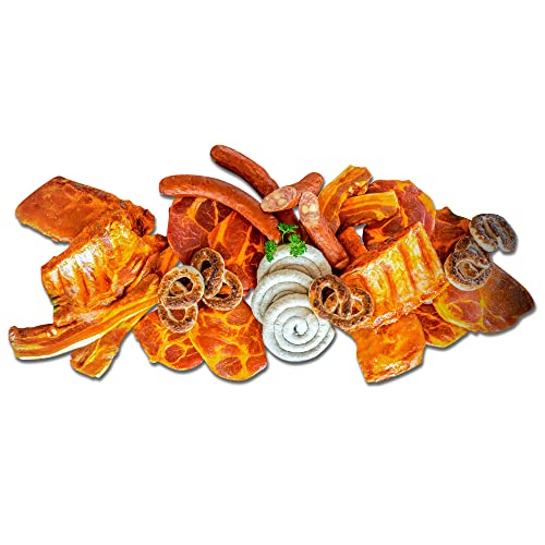 WURSTBARON® Grillpaket BAYERN für 10 Personen - Für den perfekten Grillgenuss - verschiedene marinierte Grillfleisch Sorten und Bratwürste
