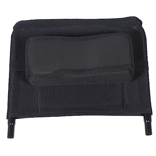 BESTYASH 1 Satz Rückenlehnenverlängerung Höhenverstellbar Abnehmbar Ergonomisches Design für Rollstühle und Liegestühle für Größere Benutzer