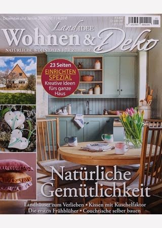 Landidee Wohnen & Deko Po 1/2025 "Natürliche Gemütlichkeit"