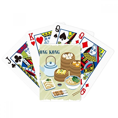 Hongkong Stil China Dim Sum Poker Spielmagische Karte Fun Brettspiel