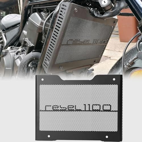 WOOGA Motorrad Kühlergrill schutz Wasser kühlung Kühler abdeckung Tanknetz schutz compatible with HO&NDA Rebel 1100 CMX1100 CMX 1100 Zubehör 2021 2022 2023 2024