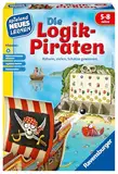 Ravensburger 24969 - Die Logik-Piraten - Spielen und Lernen für Kinder, Lernspiel für Kinder von 5-8 Jahren, Spielend Neues Lernen für 1-4 Spieler