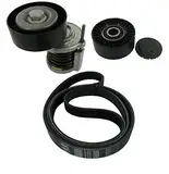 SKF VKMA31127 VKMA 31127 Spannrollensatz für Nebentrieb, Schwarz