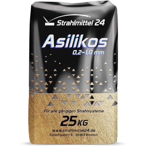 Asilikos 0,2-1,00 mm 25 kg Strahlmittel Sandstrahlen