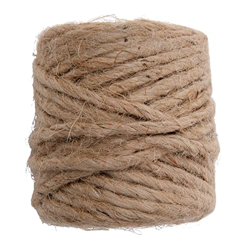 Windhager Jute-Schnur Jutegarn Bindegarn Bindeschnur, Natur, 4 mm x 50 m, 06158