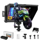 VILTROX DC550 Lite 5,5" Externer Kamera Field Monitor Touchscreen 4K HDMI DSLR 1920x1080 Monitor mit NP-F550 Akku und Tasche,3D LUT Focus Peaking Falschfarben für Sony Canon Nikon